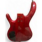 Used Ken Smith Burner Trans Red Electric Bass Guitar
