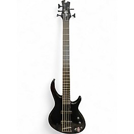 Used Tobias Toby Deluxe V 5 String Black Electric Bass Guitar