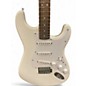 Used Squier STRATOCASTER  WHITE Solid Body Electric Guitar