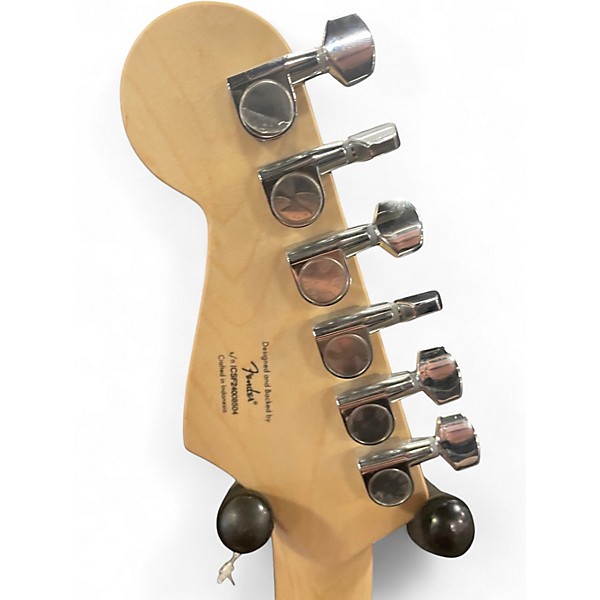 Used Squier STRATOCASTER  WHITE Solid Body Electric Guitar