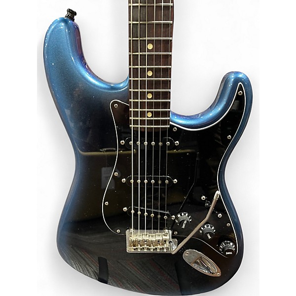Used Fender American Professional II Stratocaster Dark Knight Solid Body Electric Guitar