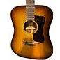 Vintage 1970s Guild D40 Sunburst Acoustic Guitar