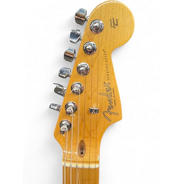 Used 2022 Fender  STRATOCASTER AMERICAN PRO ii Seafoam Pearl Solid Body Electric Guitar