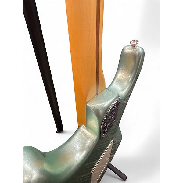 Used 2022 Fender  STRATOCASTER AMERICAN PRO ii Seafoam Pearl Solid Body Electric Guitar