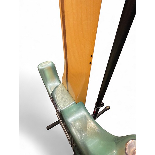 Used 2022 Fender  STRATOCASTER AMERICAN PRO ii Seafoam Pearl Solid Body Electric Guitar