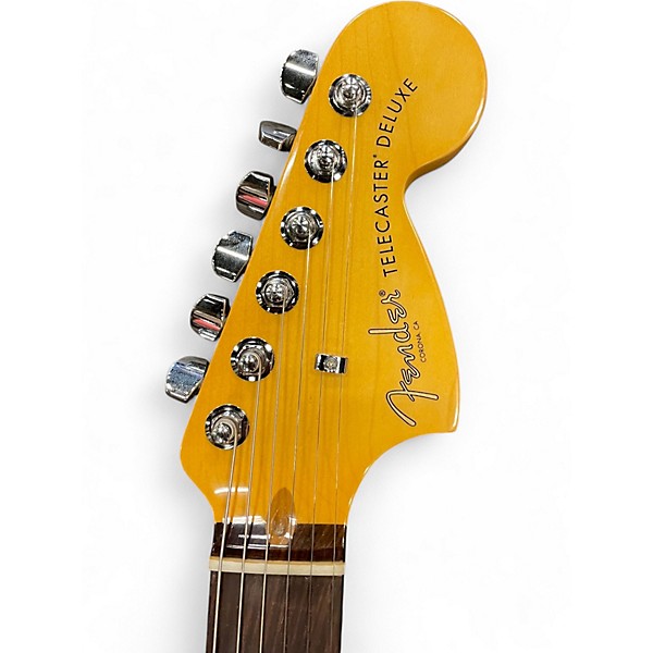 Used Fender Deluxe Telecaster DARK NIGHT BURST Solid Body Electric Guitar