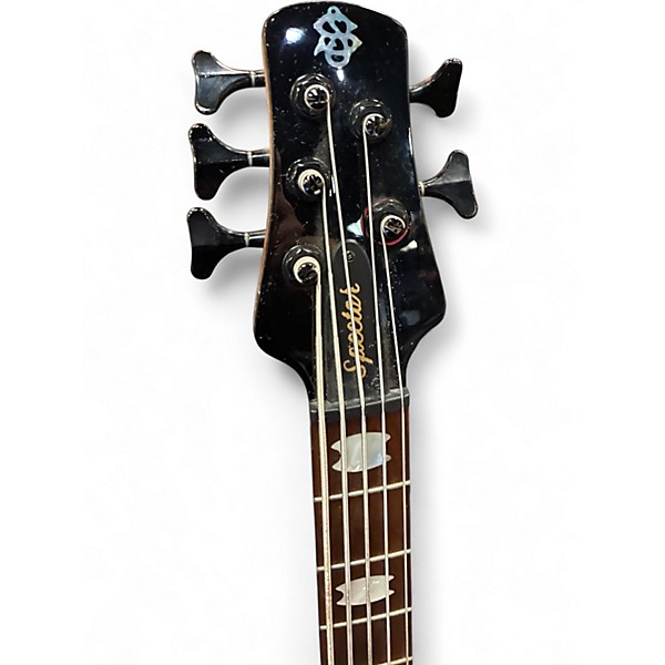 Used Spector Euro 5LX Amber Electric Bass Guitar