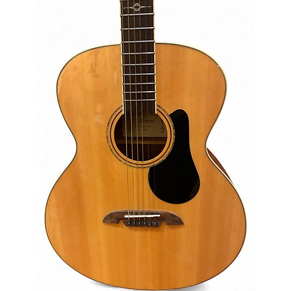 Used 2021 Alvarez ABT60E Artist Series Baritone Natural Acoustic Electric Guitar