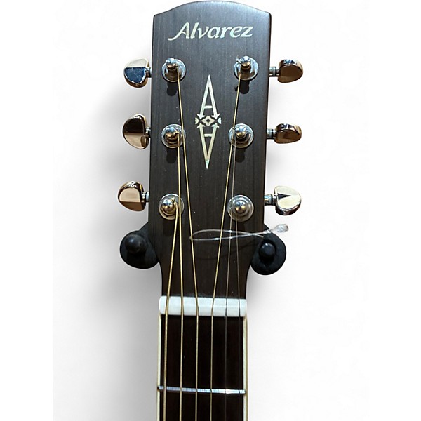 Used 2021 Alvarez ABT60E Artist Series Baritone Natural Acoustic Electric Guitar