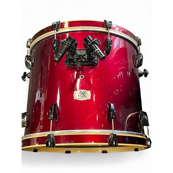 Used Pearl 5 Piece Export EX Wine Red Drum Kit