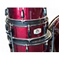 Used Pearl 5 Piece Export EX Wine Red Drum Kit
