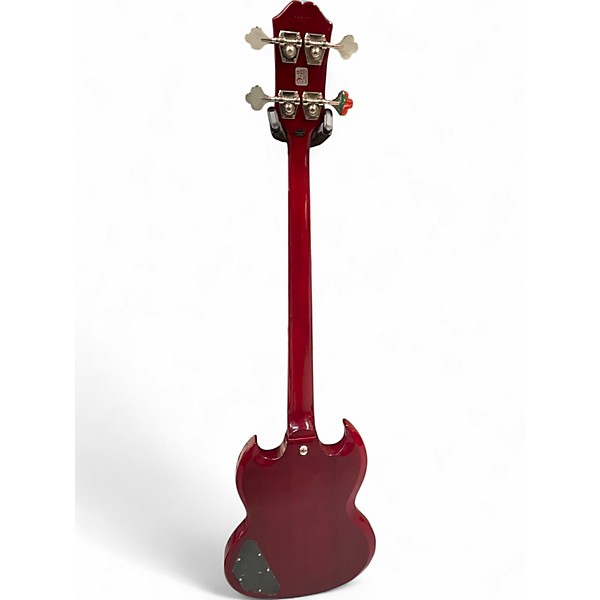 Used Epiphone EB2 Cherry Electric Bass Guitar