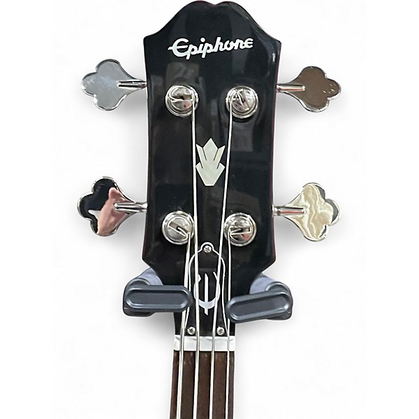 Used Epiphone EB2 Cherry Electric Bass Guitar