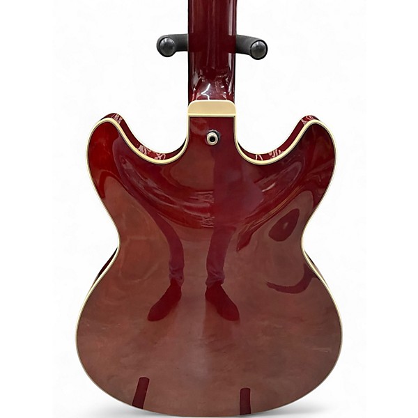 Used Ibanez AS73 Artcore Crimson Red Trans Hollow Body Electric Guitar