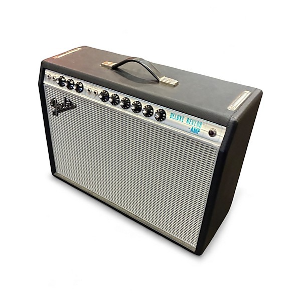 Used Fender 1968 Custom Deluxe Reverb 22W 1x12 Tube Guitar Combo Amp