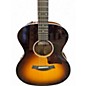 Used Taylor 214E DLX GA SB 2 Color Sunburst Acoustic Electric Guitar