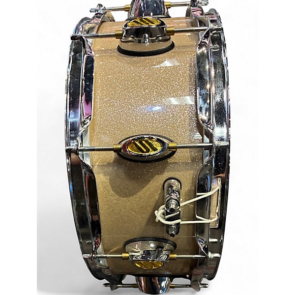 Used SPL 14X6 Velocity Gold Sequin Drum