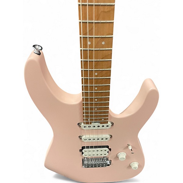 Used Charvel PRO MOD DK24 HSS SATIN SHELL PINK Solid Body Electric Guitar