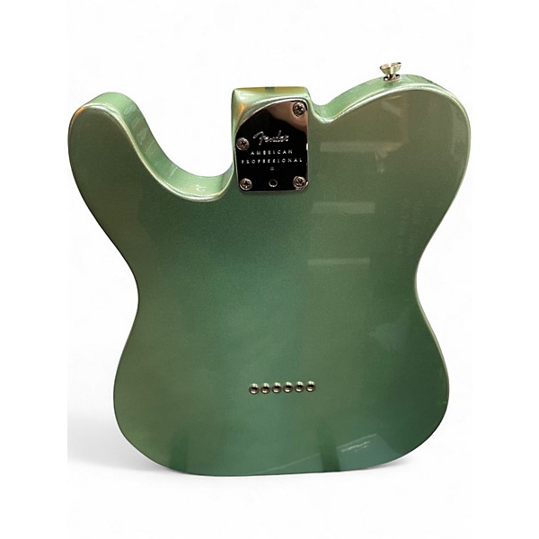 Used Fender American Professional II Telecaster MYSTIC SEAFOAM GREEN Solid Body Electric Guitar
