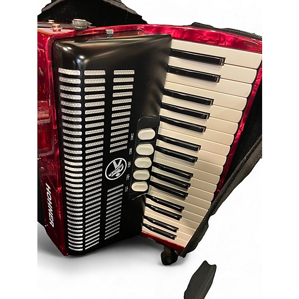 Used Hohner Bravo III 72 Accordion