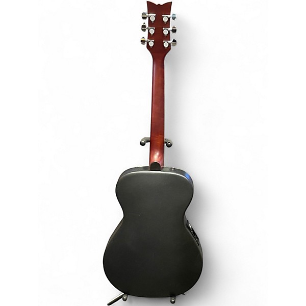 Used Daisy Rock Pixie Concert 6222 Candy Red Burst Acoustic Electric Guitar