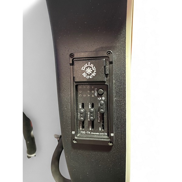 Used Daisy Rock Pixie Concert 6222 Candy Red Burst Acoustic Electric Guitar