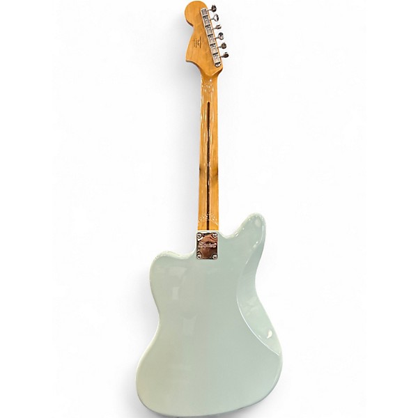 Used Squier Classic Vibe Jaguar Blue Solid Body Electric Guitar