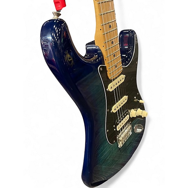 Used Fender Player Stratocaster Blue Sunburst Solid Body Electric Guitar