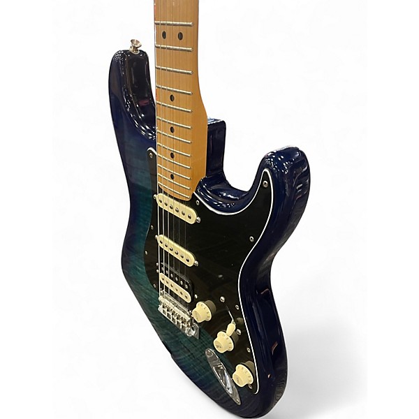 Used Fender Player Stratocaster Blue Sunburst Solid Body Electric Guitar