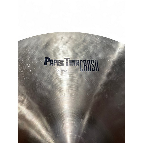 Used Zildjian 19in K PAPER THIN Cymbal