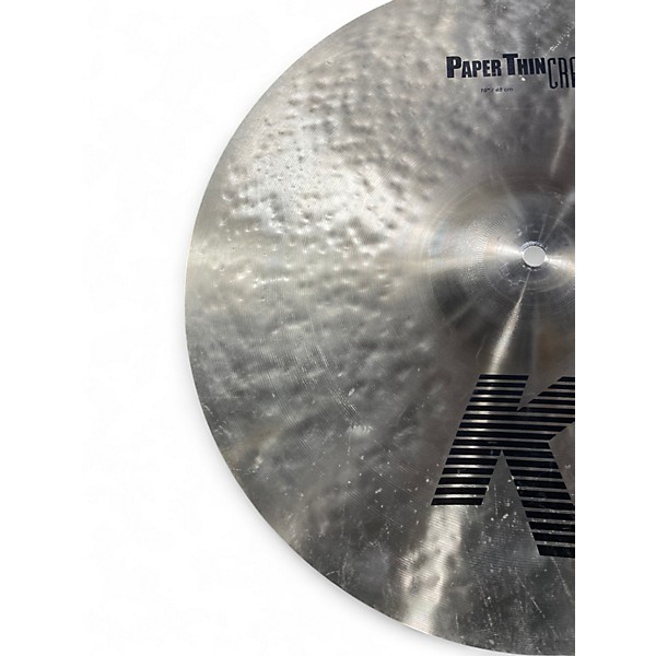 Used Zildjian 19in K PAPER THIN Cymbal