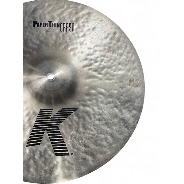 Used Zildjian 19in K PAPER THIN Cymbal