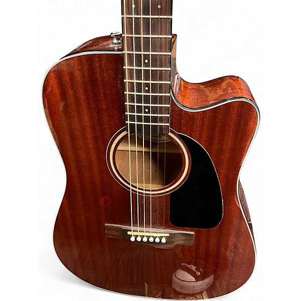 Used Fender CD60CE Mahogany Mahogany Acoustic Electric Guitar