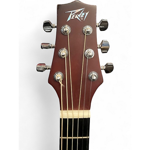 Used Peavey DW-1 Natural Acoustic Guitar