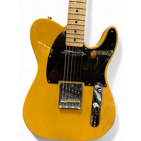 Used Fender Special Edition Deluxe Ash telecaster butterscotch Solid Body Electric Guitar