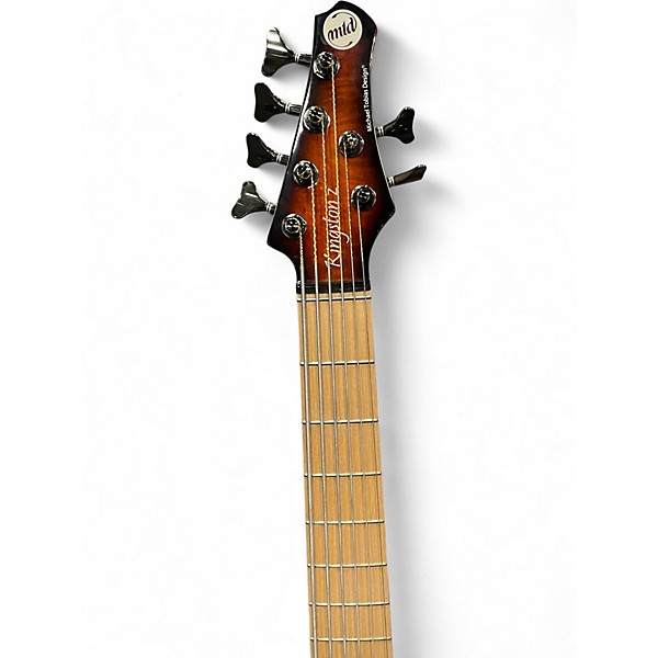 Used MTD Kingston KZ 6 String Sunburst Electric Bass Guitar