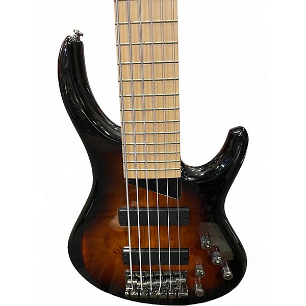 Used MTD Kingston KZ 6 String Sunburst Electric Bass Guitar