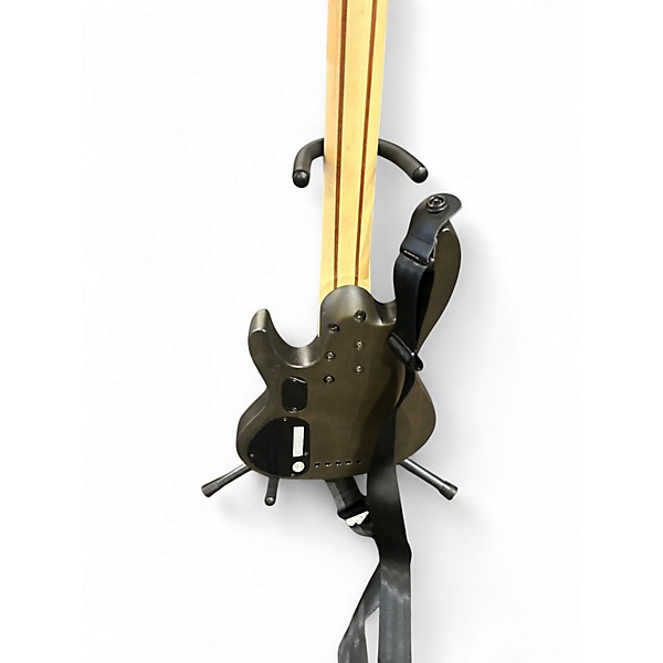 Used ESP LTD B205SM 5 String Trans Black Electric Bass Guitar