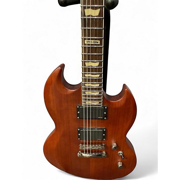 Used ESP LTD Viper 300M Red Solid Body Electric Guitar