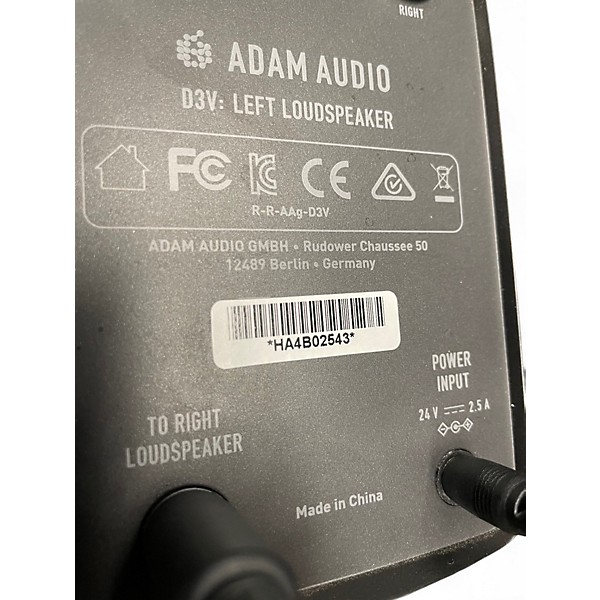 Used ADAM Audio D3V Powered Monitor