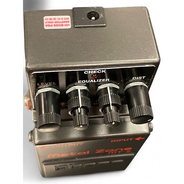 Used BOSS MT2 Metal Zone Distortion Effect Pedal