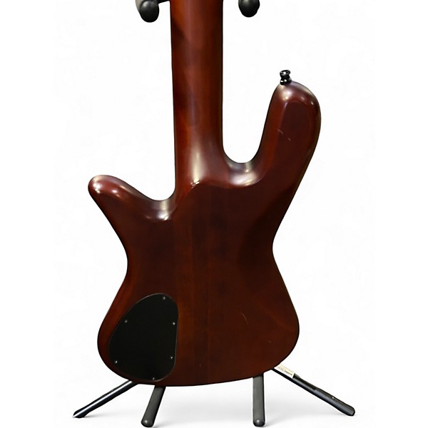 Used Spector Legend 4 Neck Through Walnut Electric Bass Guitar