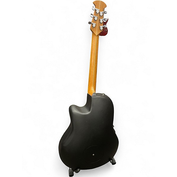 Used Ovation STANDARD ELITE LX Black Acoustic Electric Guitar