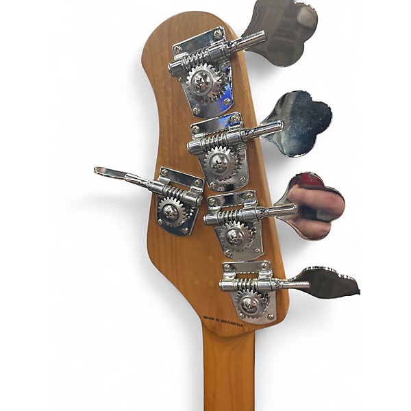 Used Sterling by Music Man Ray35 5 String Vintage Sunburst Electric Bass Guitar