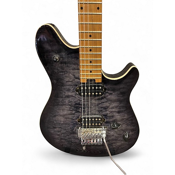 Used EVH Wolfgang Special qm charcoal burst Solid Body Electric Guitar