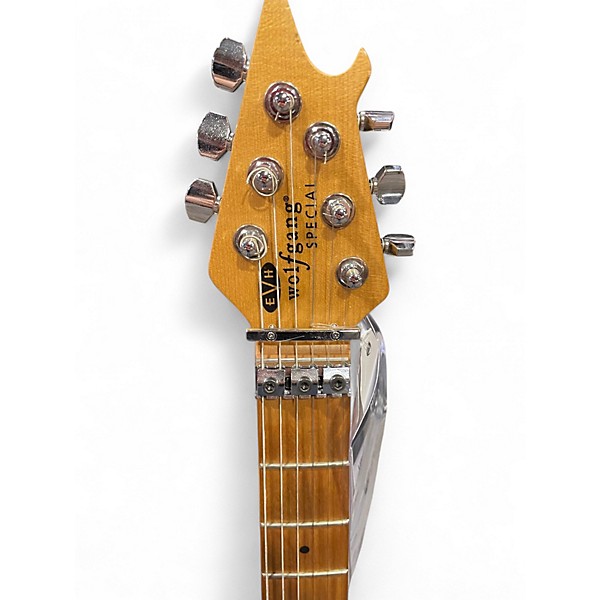 Used EVH Wolfgang Special qm charcoal burst Solid Body Electric Guitar