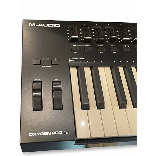 Used M-Audio Oxygen Pro 49 MIDI Controller