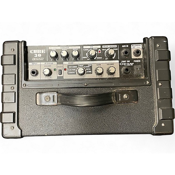 Used Roland Cube 30 1x10 30W Guitar Combo Amp