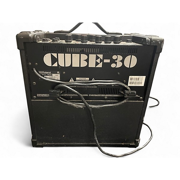 Used Roland Cube 30 1x10 30W Guitar Combo Amp