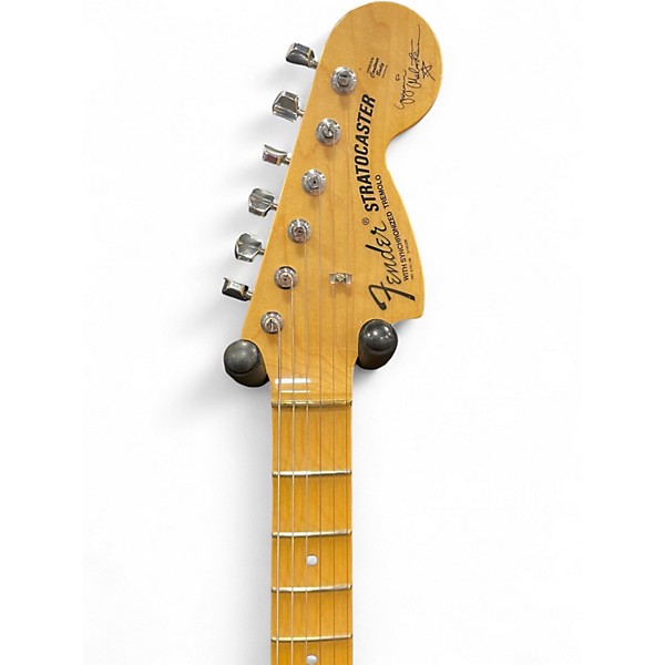 Used Fender Yngwie Malmsteen CUSTOM SHOP NOS STRATOCASTER Olympic White Solid Body Electric Guitar